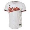 Jackson Holliday Baltimore Orioles Nike Youth Home Replica Jersey - White - Side View