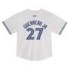 Vladimir Guerrero Jr. Toronto Blue Jays Nike Infant Home Replica Jersey - White - Detail View