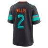 Malik Willis Miami Dolphins Nike Rivalries Collection Game Jersey - - Detail View