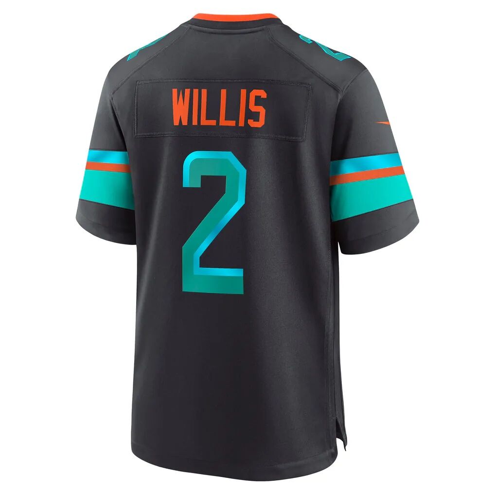 Malik Willis Miami Dolphins Nike Rivalries Collection Game Jersey - Pitch Blue