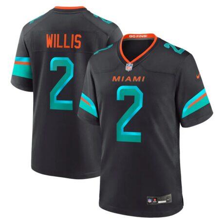 Malik Willis Miami Dolphins Nike Rivalries Collection Game Jersey - - Front View