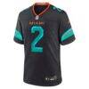Malik Willis Miami Dolphins Nike Rivalries Collection Game Jersey - - Side View