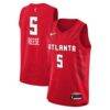 Angel Reese Atlanta Dream Nike Youth Explorer Edition Jersey - Red - Front View