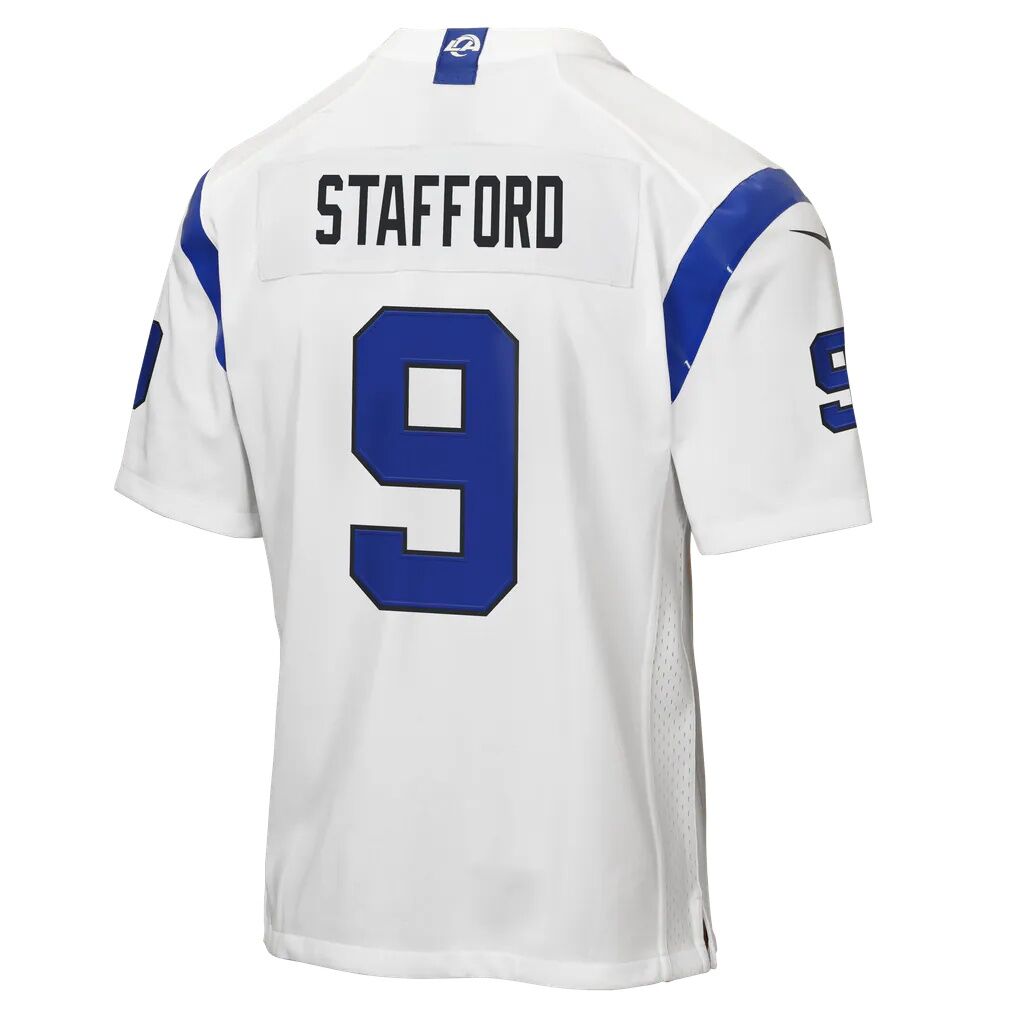 Matthew Stafford Los Angeles Rams Nike Youth Alternate Fearsome White Game Jersey