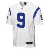 Matthew Stafford Los Angeles Rams Nike Youth Alternate Fearsome White Game Jersey - White - Side View