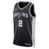 Dylan Harper San Antonio Spurs Nike Unisex Swingman Jersey - Black - Side View
