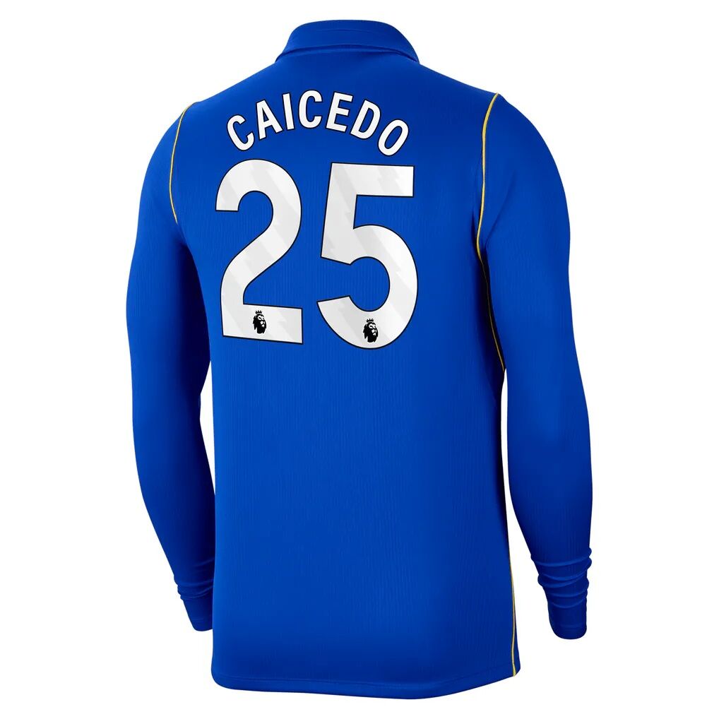 Moisés Caicedo Chelsea Nike 2026/27 Home Stadium Replica Long Sleeve Jersey