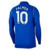 Cole Palmer Chelsea Nike 2026/27 Home Stadium Replica Long Sleeve Jersey - Blue - Detail View
