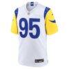 Myles Garrett Los Angeles Rams Nike Game Jersey - White - Side View