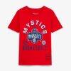 Washington Mystics Mitchell & Ness Youth City So Nice T-Shirt - Red - Front View