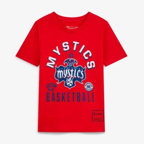 Washington Mystics Mitchell & Ness Youth City So Nice T-Shirt - Red - Front View