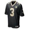 Travis Etienne Jr New Orleans Saints Nike Team 60th Season Patch Game Jersey - Black - Alt1
