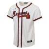 Matt Olson Atlanta Braves Nike Youth Home Replica Jersey - White - Side View