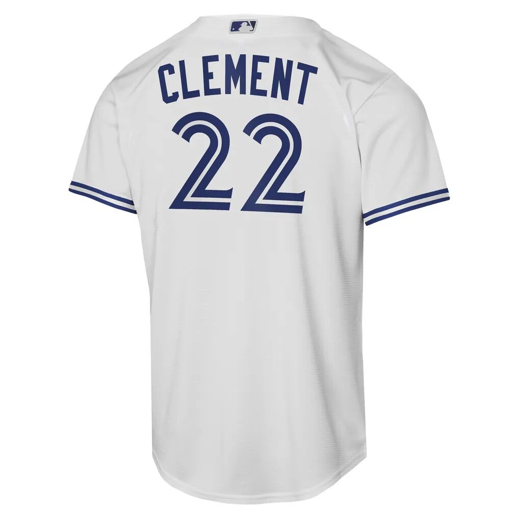 Ernie Clement Toronto Blue Jays Nike Youth Home Replica Jersey