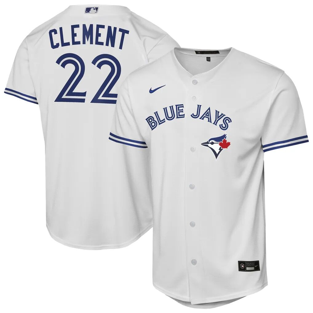 Ernie Clement Toronto Blue Jays Nike Youth Home Replica Jersey