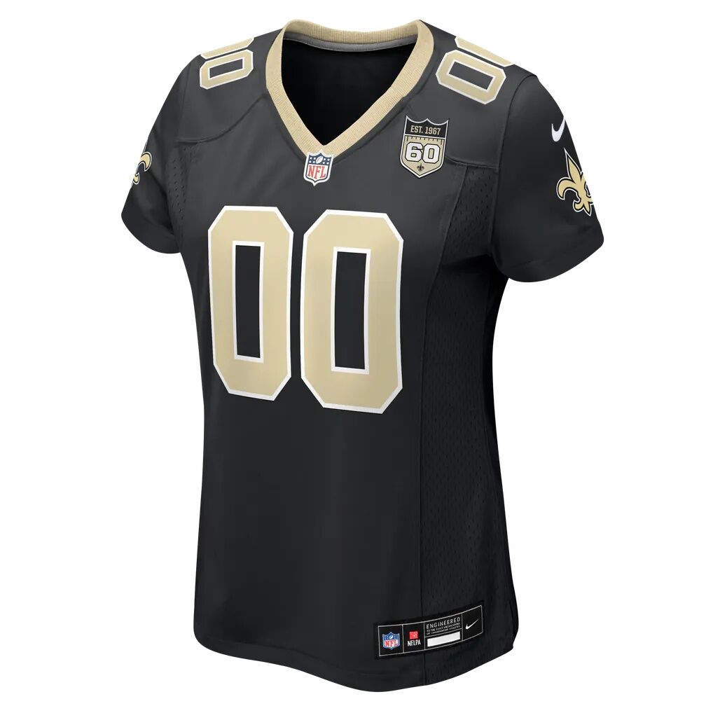 New Orleans Saints Nike Women's 60th Season Custom Game Jersey