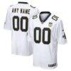 New Orleans Saints Nike 60th Season Custom Game Jersey - White - Front View