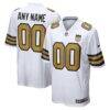 New Orleans Saints Nike Alternate 60th Season Custom Game Jersey - White - Front View