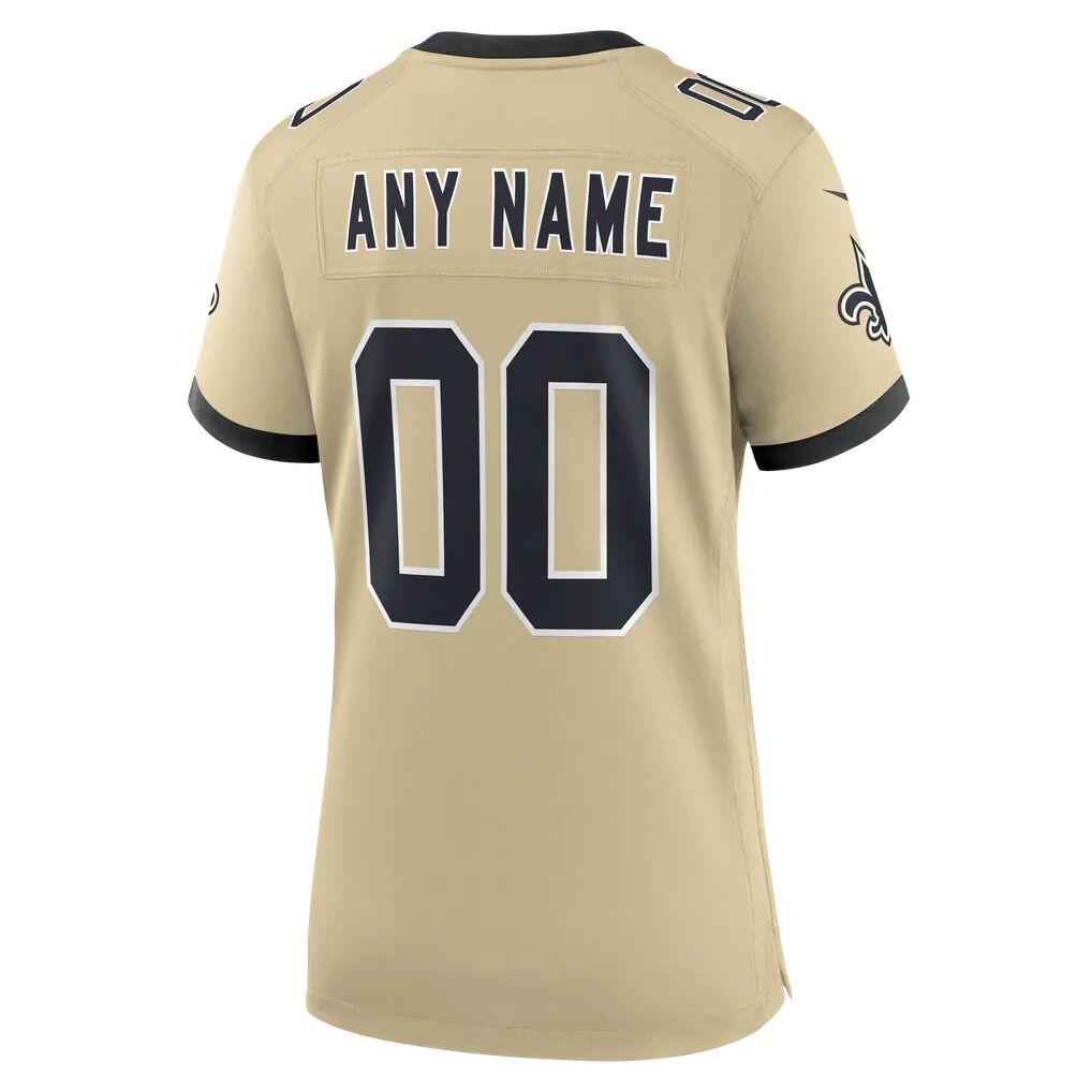 New Orleans Saints Nike Women's Alternate 60th Season Game Jersey