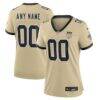New Orleans Saints Nike Women's Alternate 60th Season Game Jersey - Gold - Front View