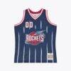 Houston Rockets Mitchell & Ness x Playboi Carti 1999-00 Swingman Jersey - Navy - Side View