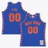 New York Knicks Mitchell & Ness x Playboi Carti 2005-06 Swingman Jersey - Blue - Front View