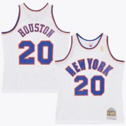 Allan Houston New York Knicks Mitchell & Ness 1996-97 Hardwood Classics Swingman Jersey