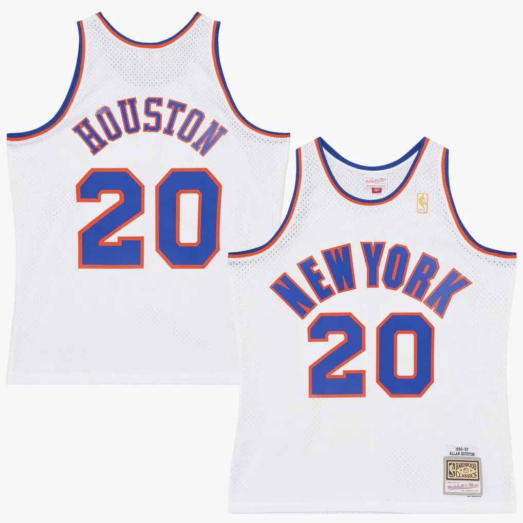 Allan Houston New York Knicks Mitchell & Ness 1996-97 Hardwood Classics Swingman Jersey