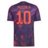 Jamal Musiala Bayern Munich adidas 2026/27 Third Replica Jersey - Purple - Detail View