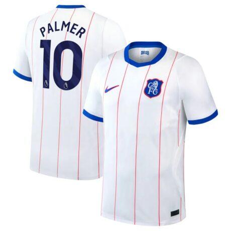 Cole Palmer Chelsea Nike 2026/27 Third Stadium Replica Jersey - White - Front View