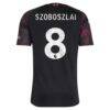 Dominik Szoboszlai Liverpool adidas 2026/27 Third Replica Jersey - Black - Detail View
