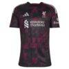 Dominik Szoboszlai Liverpool adidas 2026/27 Third Replica Jersey - Black - Side View