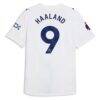 Erling Haaland Manchester City Puma 2026/27 Third On-Field Authentic Jersey - White - Detail View
