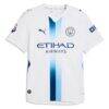 Erling Haaland Manchester City Puma 2026/27 Third On-Field Authentic Jersey - White - Side View