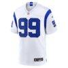 Aaron Donald Los Angeles Rams Nike Fearsome White Game Jersey - - Side View