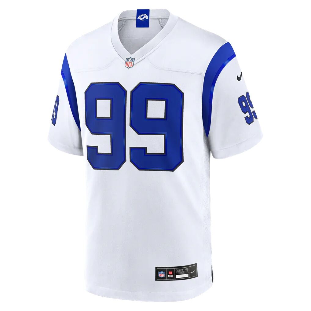 Aaron Donald Los Angeles Rams Nike Fearsome White Game Jersey