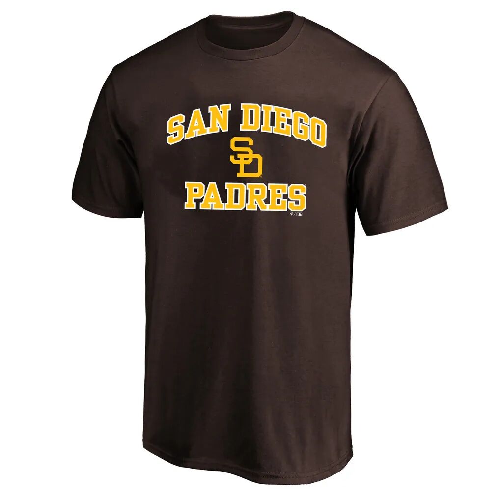 San Diego Padres Fashion7 Big & Tall Cooperstown Collection Heart & Soul T-Shirt