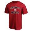 Cincinnati Reds Fashion7 Big & Tall Cooperstown Collection Heart & Soul T-Shirt - Red - Front View