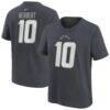 Justin Herbert Los Angeles Chargers Nike Youth Name & Number T-Shirt - - Front View