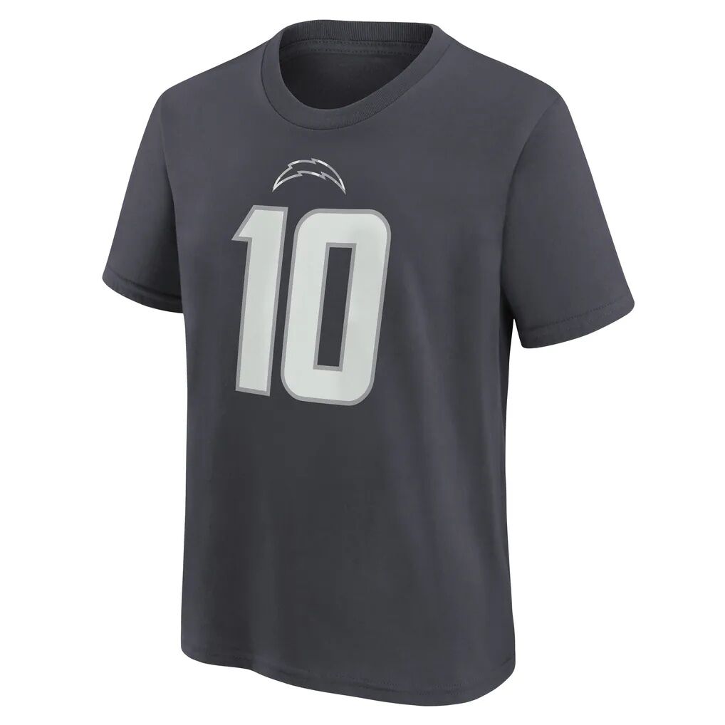 Justin Herbert Los Angeles Chargers Nike Youth Name & Number T-Shirt - Anthracite