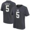 Jayden Daniels Washington Commanders Nike Youth Name & Number T-Shirt - - Front View