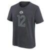 Puka Nacua Los Angeles Rams Nike Youth Name & Number T-Shirt - - Side View