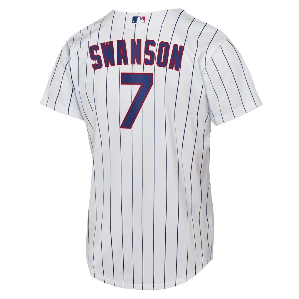 Dansby Swanson Chicago Cubs Nike Youth Home Replica Jersey