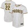 Mason Miller San Diego Padres Nike Youth Home Replica Jersey - White - Front View