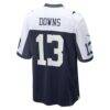 Caleb Downs Dallas Cowboys Nike Alternate Game Jersey - Navy - Detail View