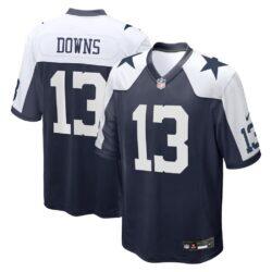 Caleb Downs Dallas Cowboys Nike Alternate Game Jersey - Navy - Front View