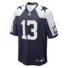 Caleb Downs Dallas Cowboys Nike Alternate Game Jersey - Navy - Side View