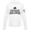 Colorado Avalanche Levelwear Anthem Camo Long Sleeve Hooded T-Shirt - White - Front View