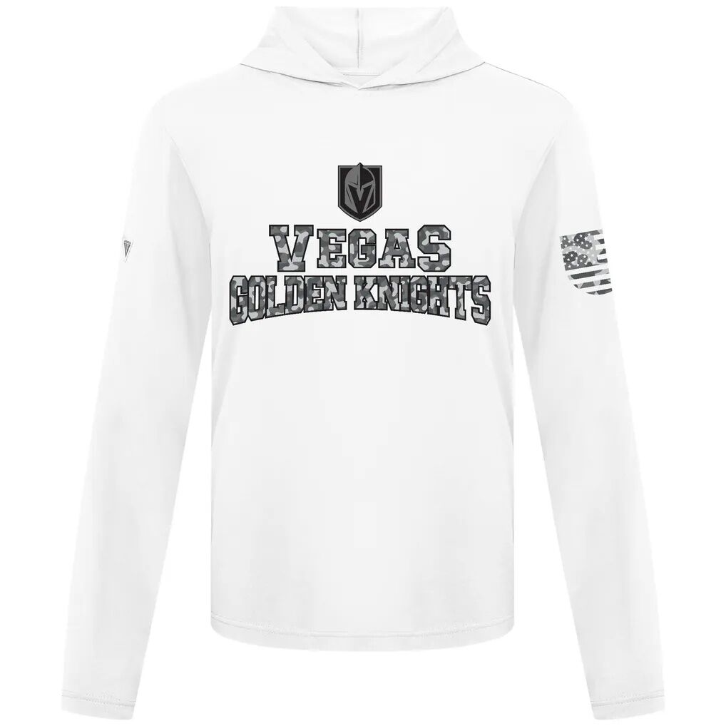 Vegas Golden Knights Levelwear Anthem Camo Long Sleeve Hooded T-Shirt