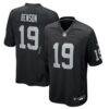 Malik Benson Las Vegas Raiders Nike Team Game Jersey - Black - Front View